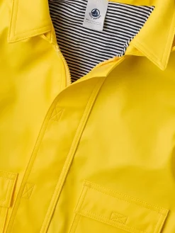 Hooded poly windbreaker
