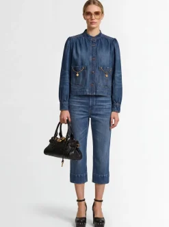 Horse capsule denim jacket