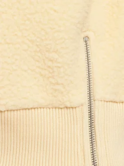 Jaylin half-zip teddy jacket