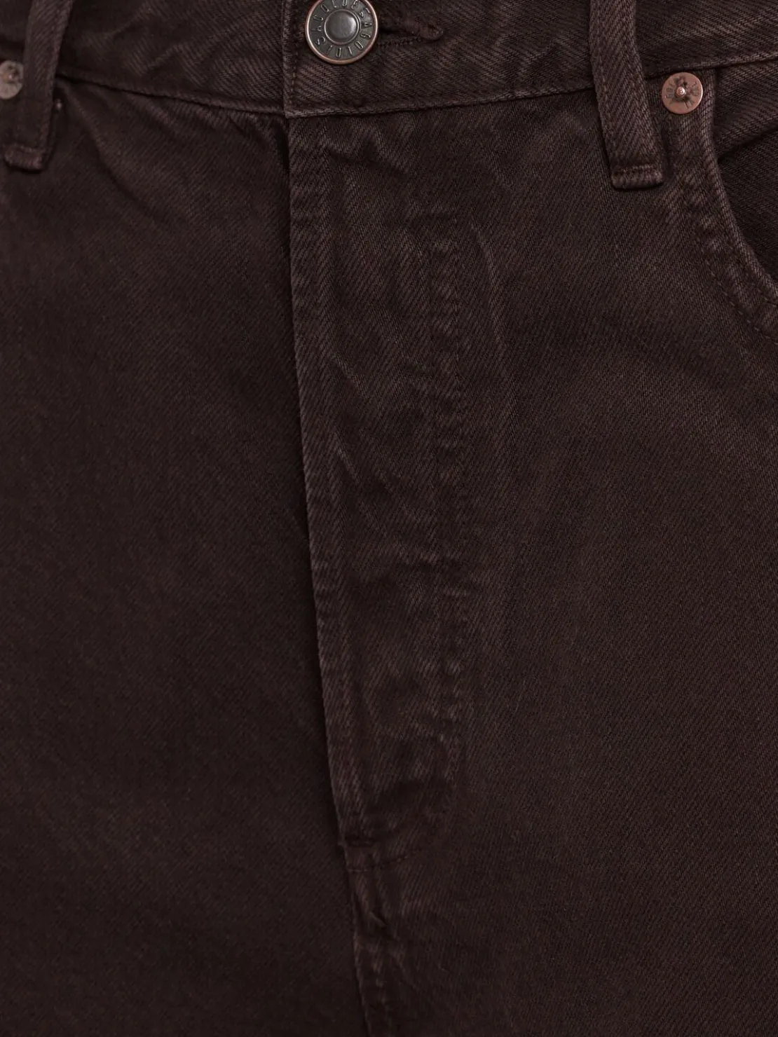Jeans ampi a vita alta Ren