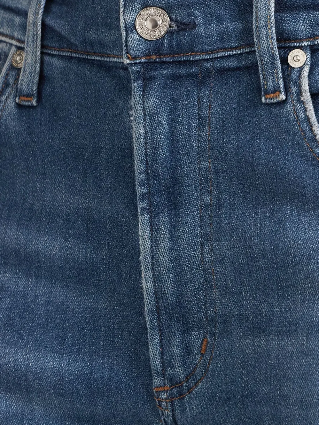 Jeans ampi vita media Lyra