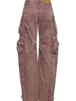 Jeans cargo Fern a vita bassa