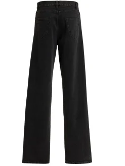 Jeans Clair a vita alta in denim