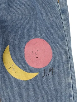 Jeans con stampa