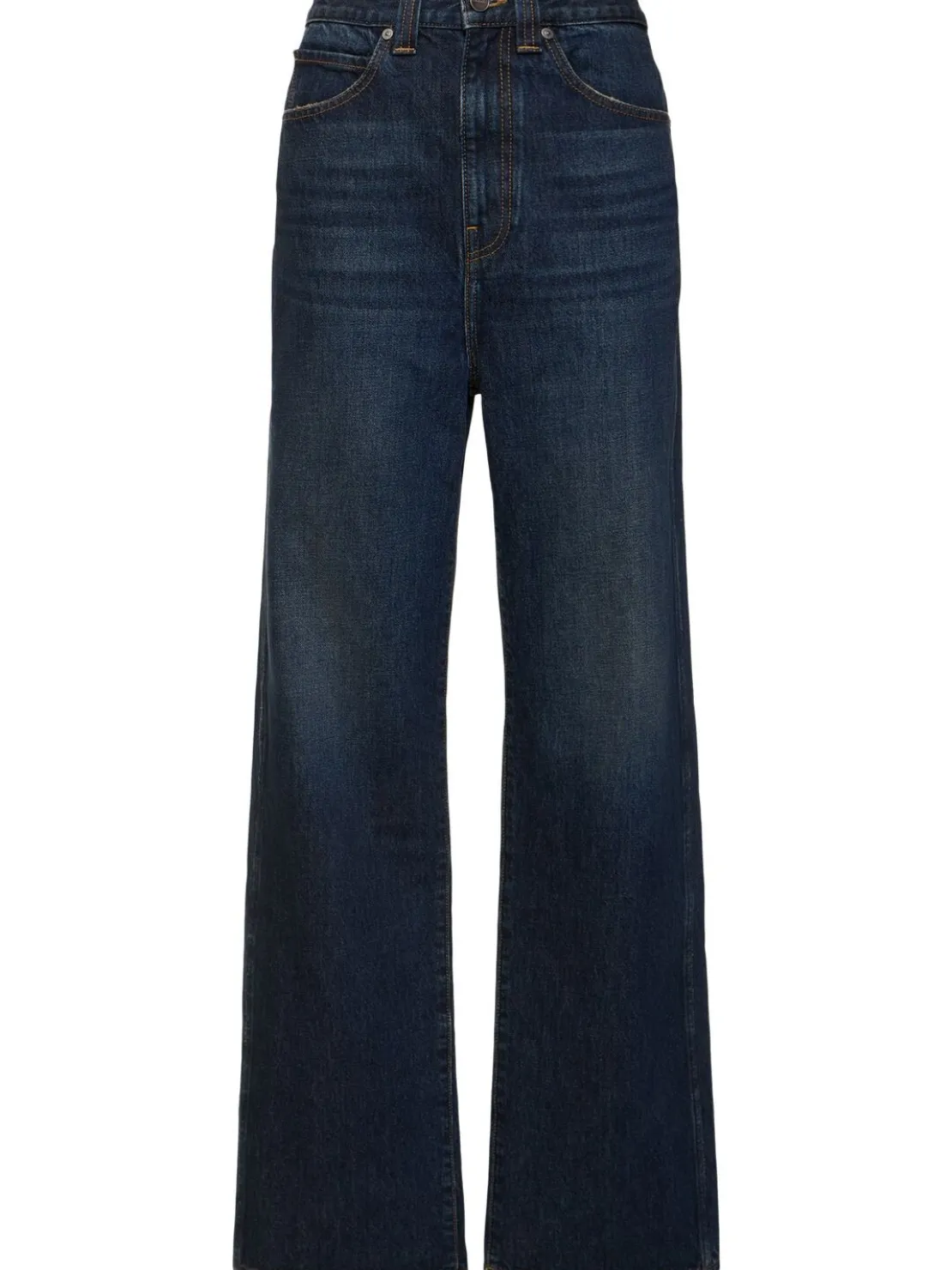 Jeans dritti Bonnie a vita alta