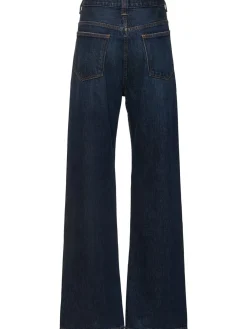 Jeans dritti Bonnie a vita alta