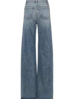 Jeans dritti Dane a vita alta