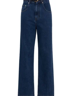 Jeans dritti in denim