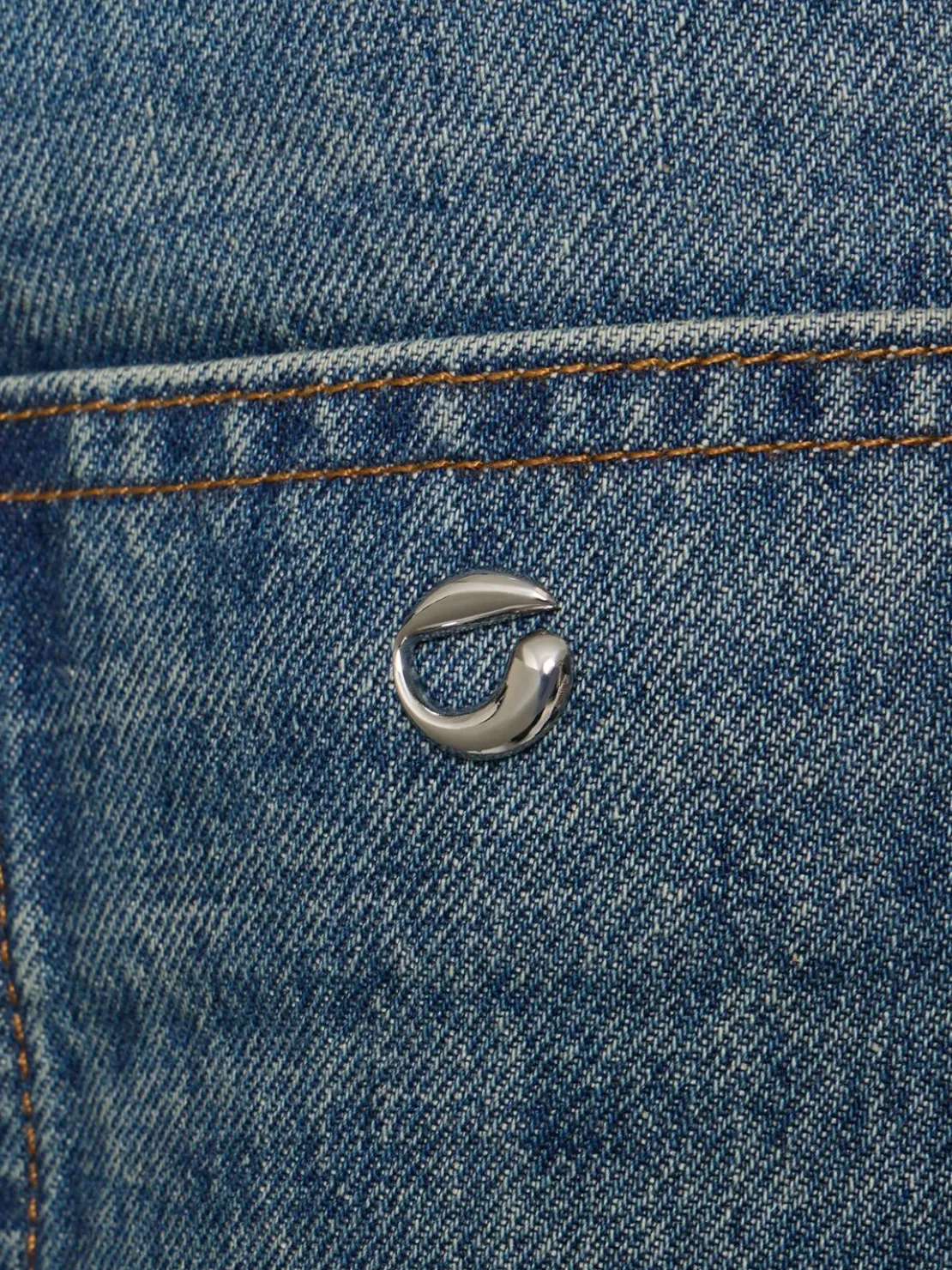 Jeans dritti in denim