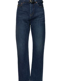 Jeans dritti in denim