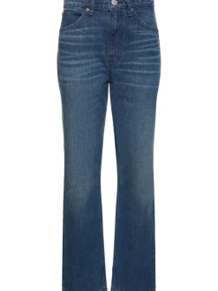 Jeans dritti 70s in denim di cotone