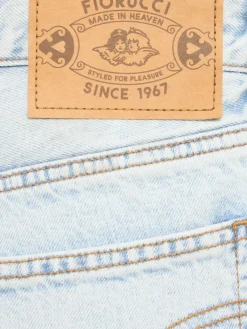 Jeans dritti stampa Angel