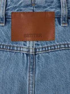 Jeans dritti upcycled