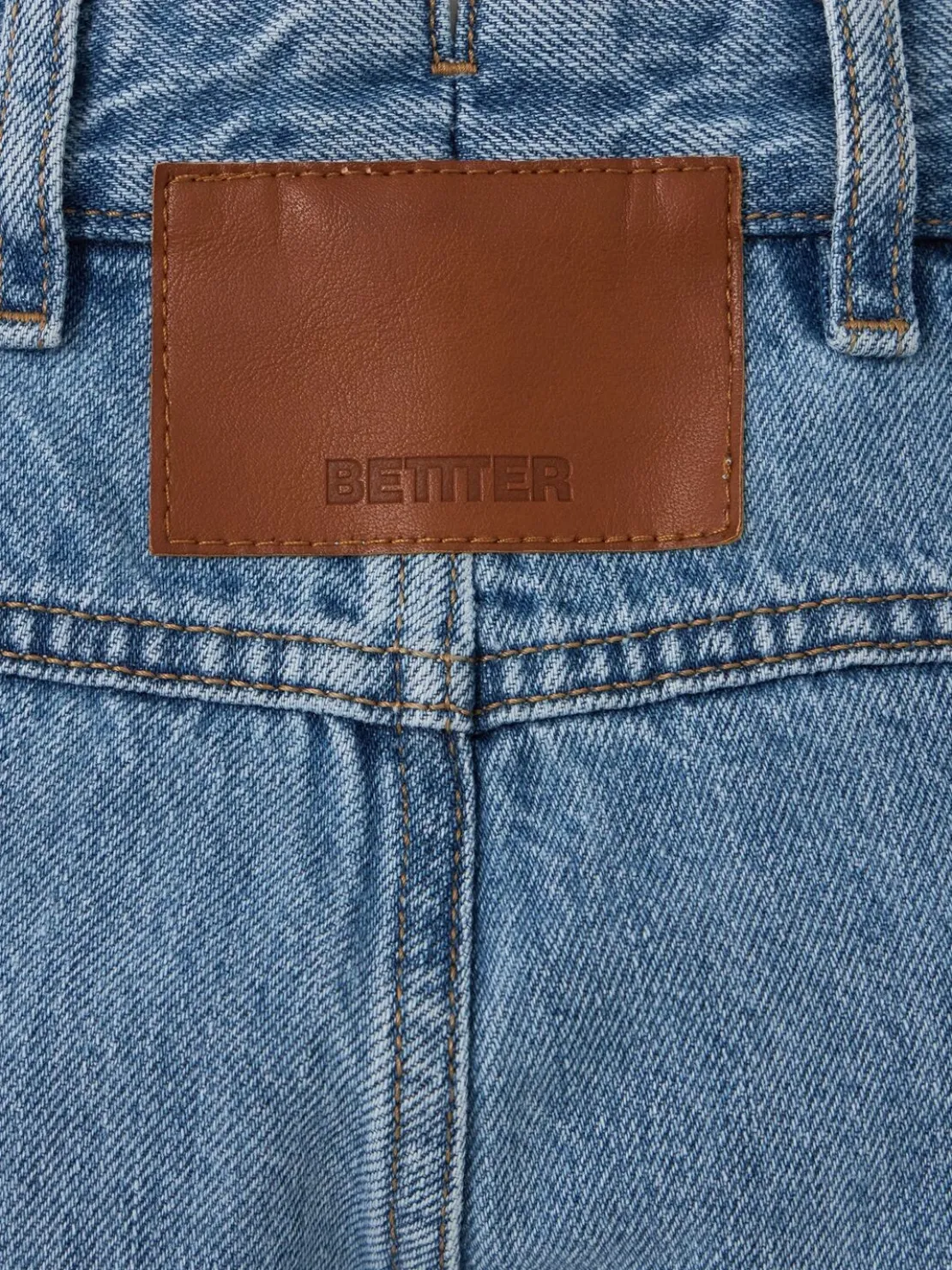 Jeans dritti upcycled