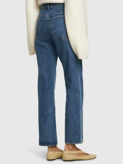 Jeans dritti vita alta Abigail