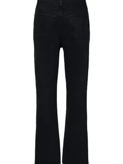 Jeans dritti vita alta cropped Abigail