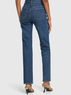 Jeans dritti vita alta Danielle