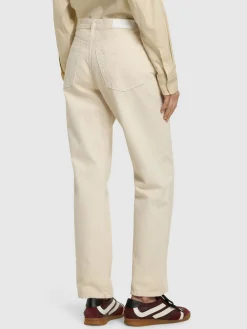 Jeans dritti vita alta The Standard