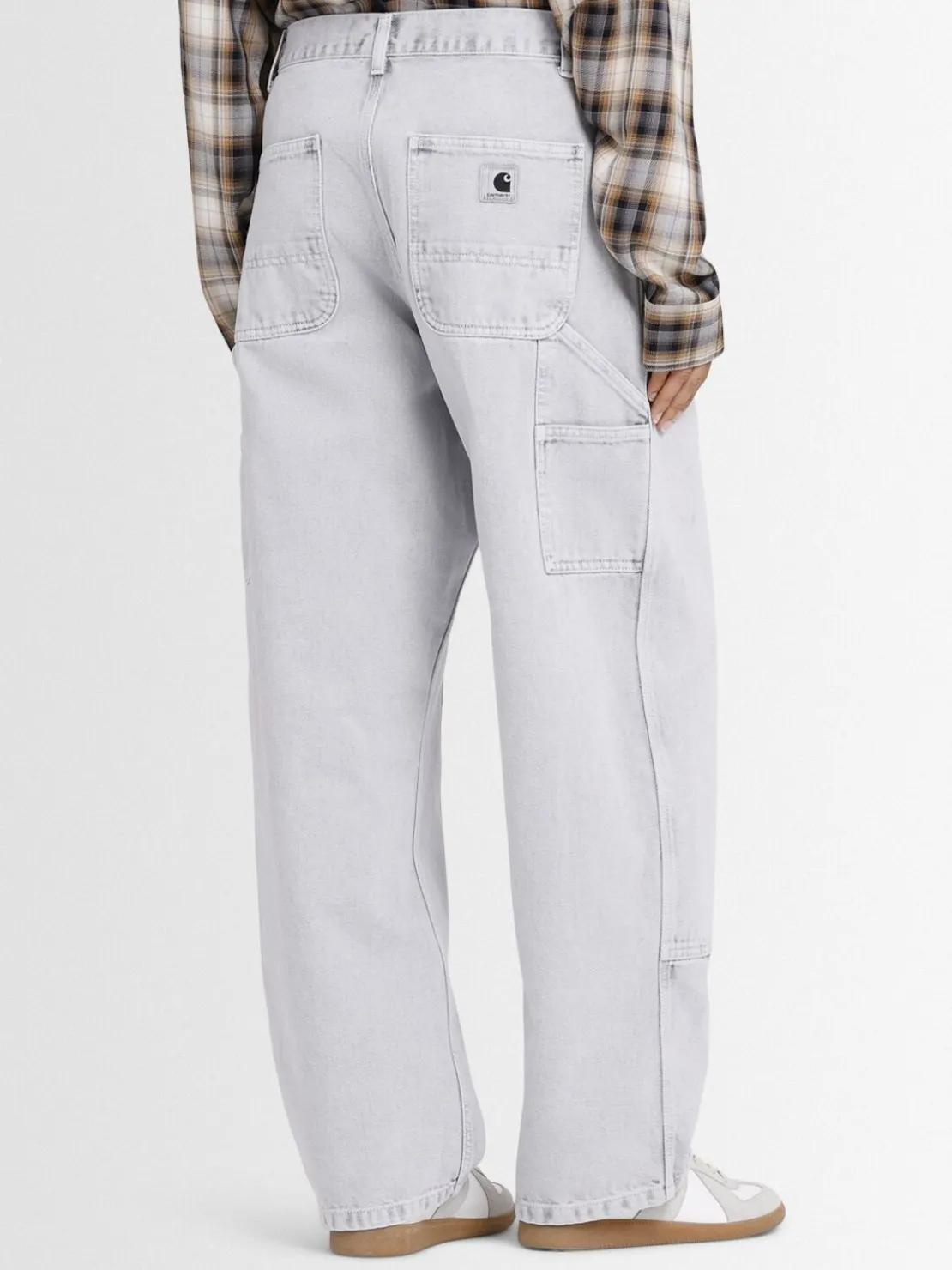 Jeans gamba ampia Brandon in cotone biologico
