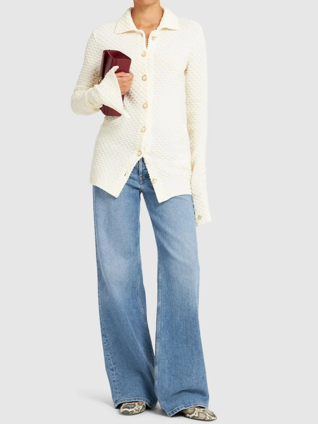 Jeans gamba ampia 70s Ultra High Rise