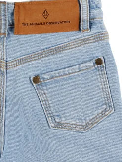Jeans in cotone stampato stretch