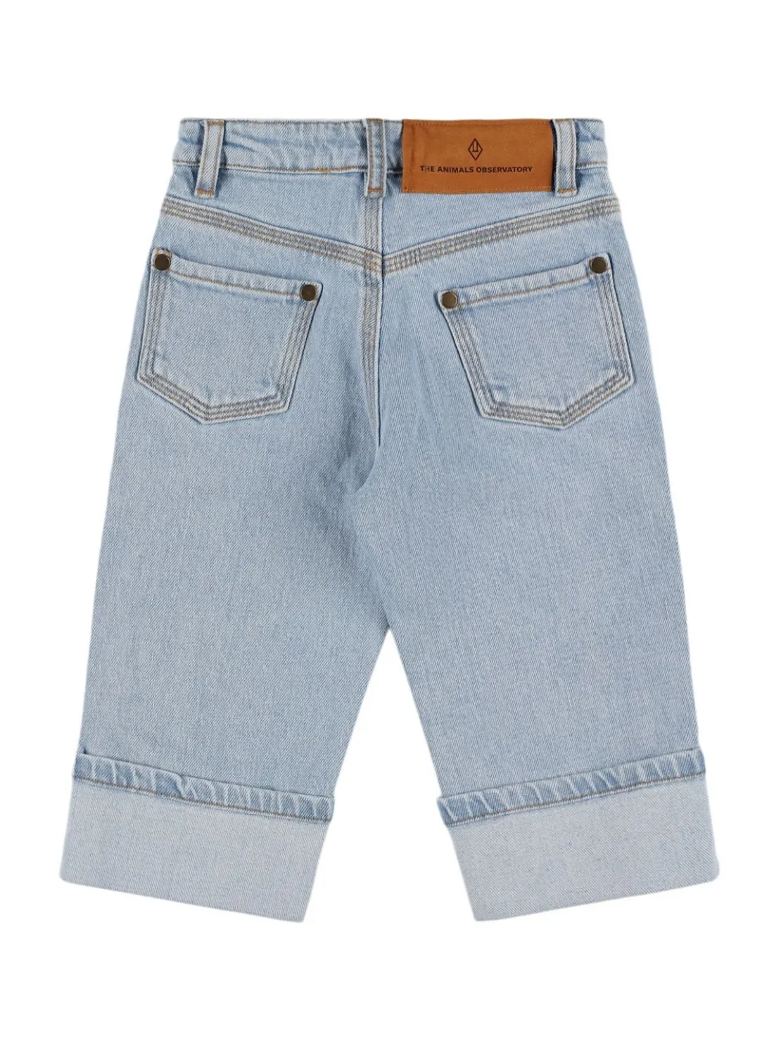 Jeans in cotone stampato stretch