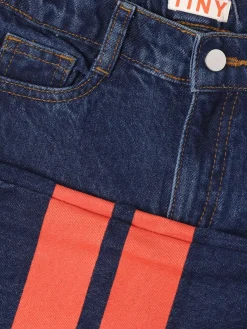 Jeans in denim di cotone
