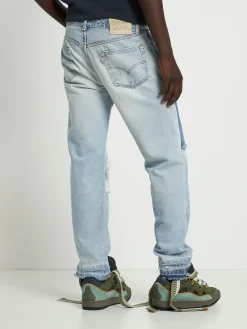 Jeans Ken in denim vintage distressed