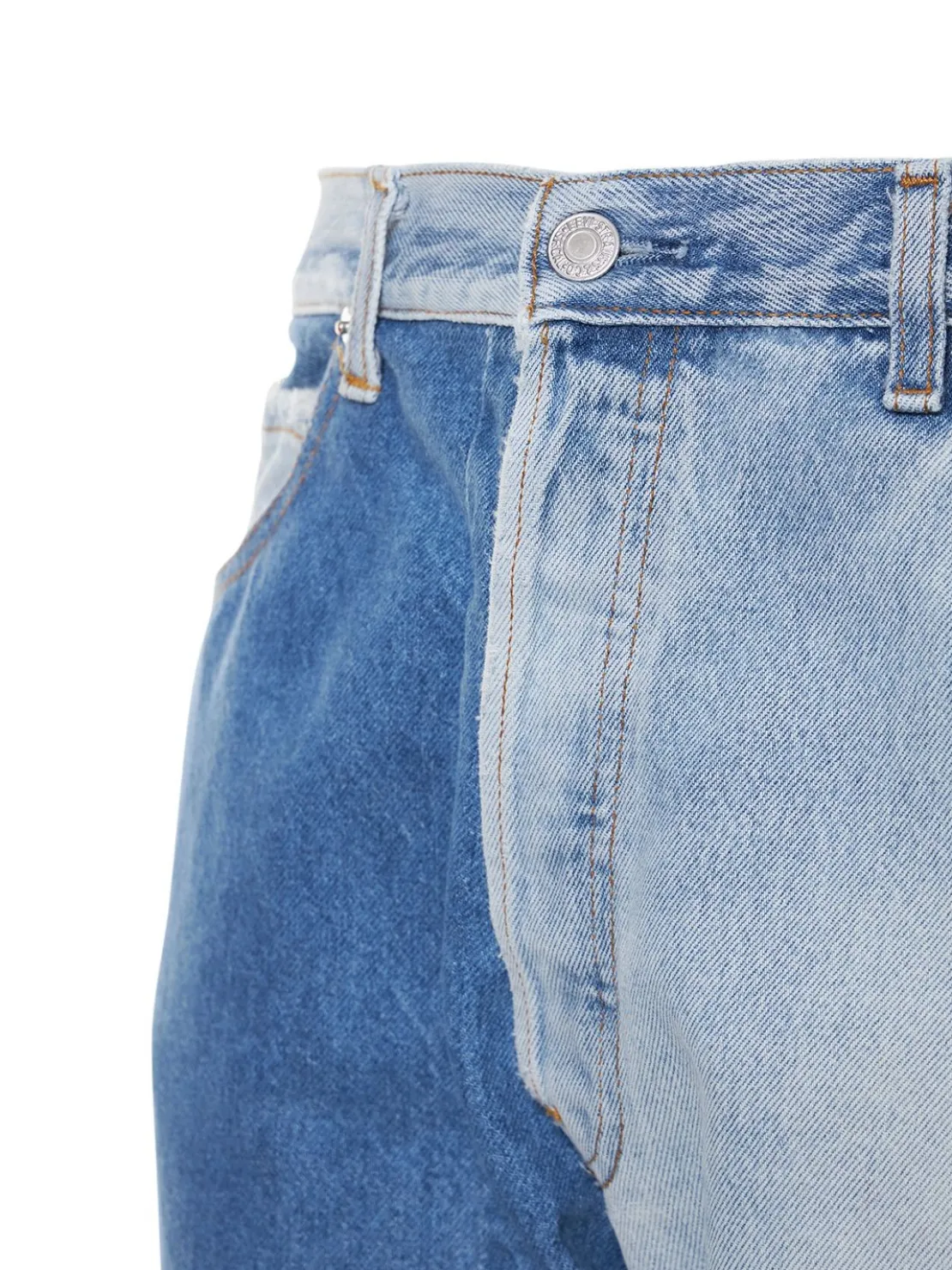 Jeans Ken in denim vintage distressed