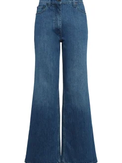 Jeans larghi Eglitta in denim di cotone