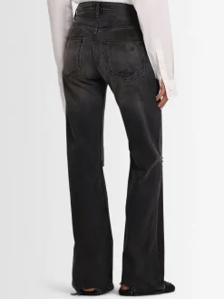 Jeans larghi svasati