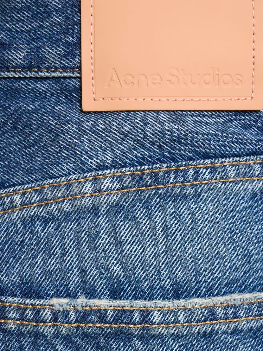 Jeans larghi vita alta 2022 in denim