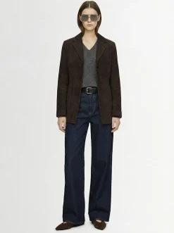Jeans larghi vita media Annina