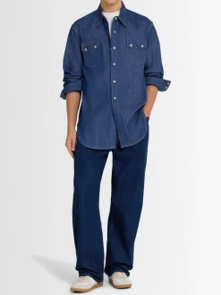 Jeans loose fit Blue Tab Marker in denim