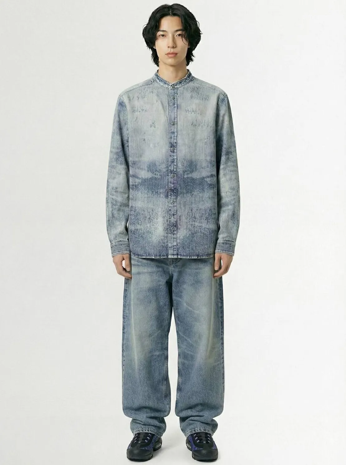 Jeans loose fit 1997 in denim di misto cotone