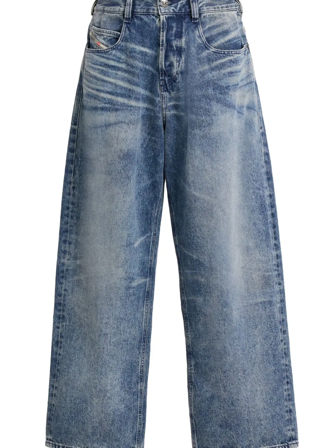 Jeans loose fit 1997 in denim di misto cotone