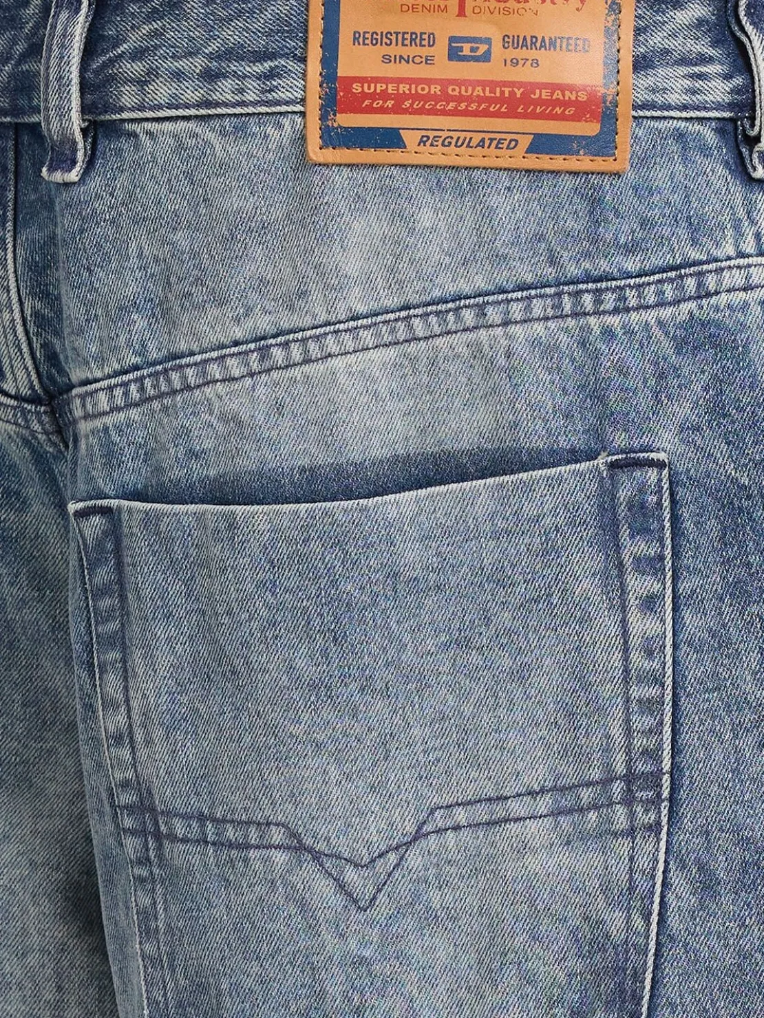 Jeans loose fit 1997 in denim di misto cotone