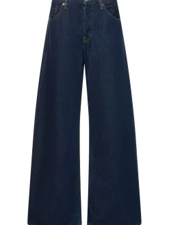 Jeans palazzo vita media