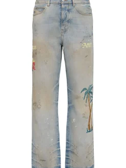 Jeans ricamati Sinners