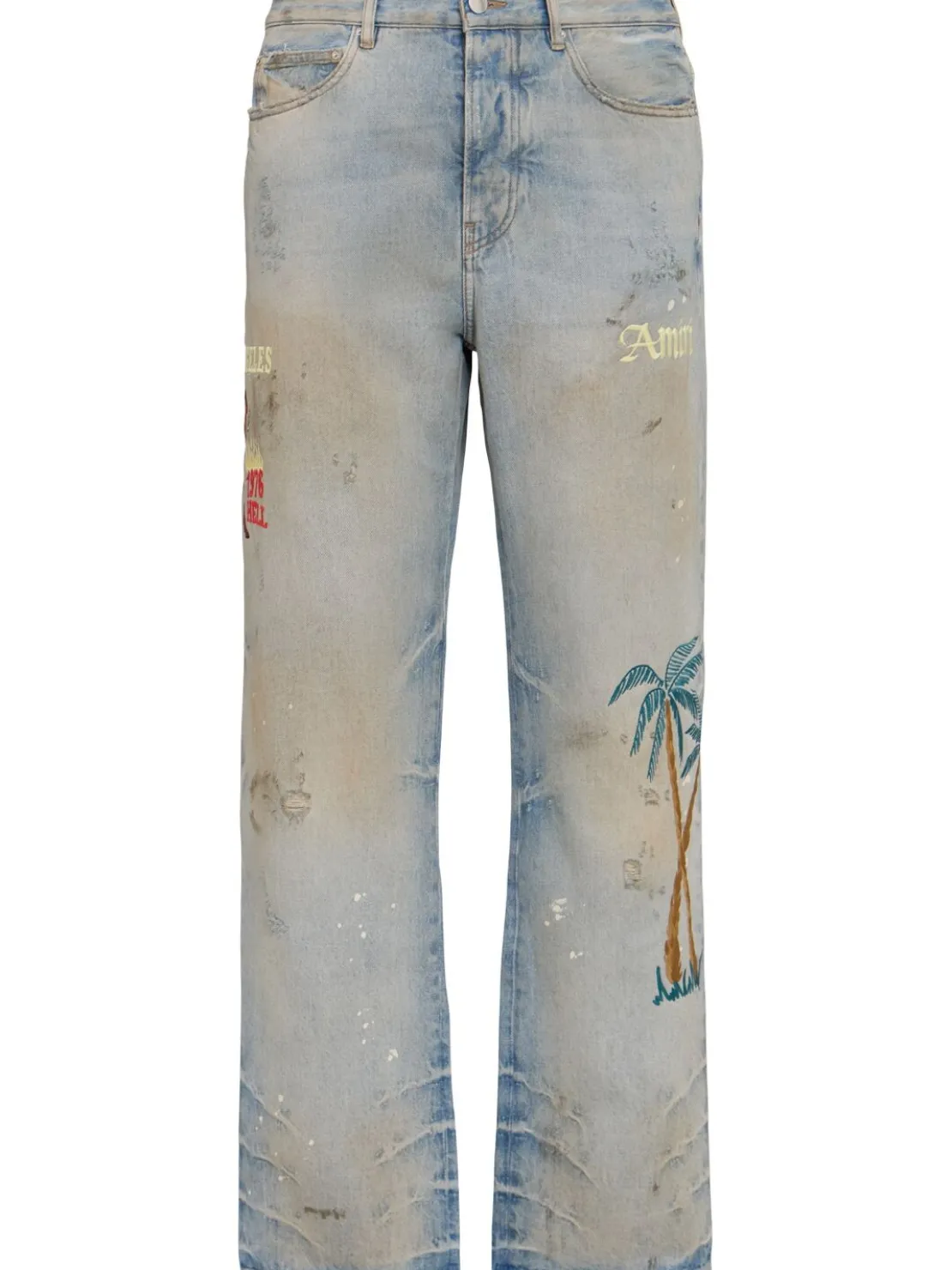 Jeans ricamati Sinners
