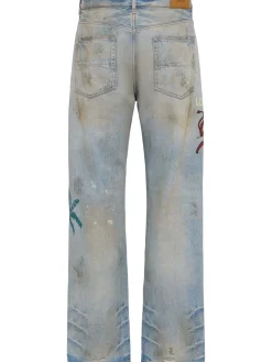 Jeans ricamati Sinners
