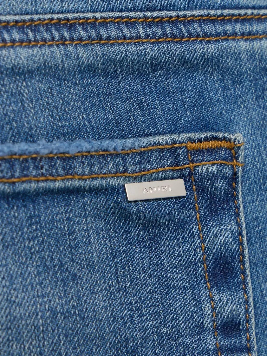 Jeans Stack in denim di cotone 15cm