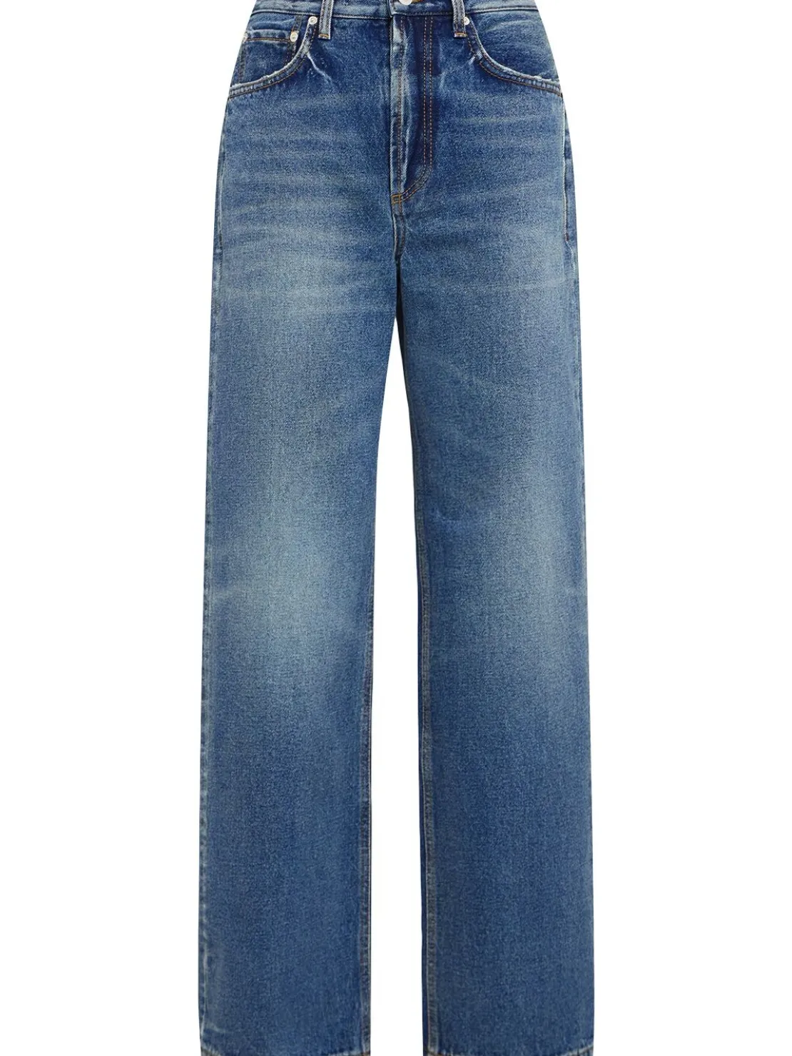 Jeans 5 tasche Clara in denim stonewash