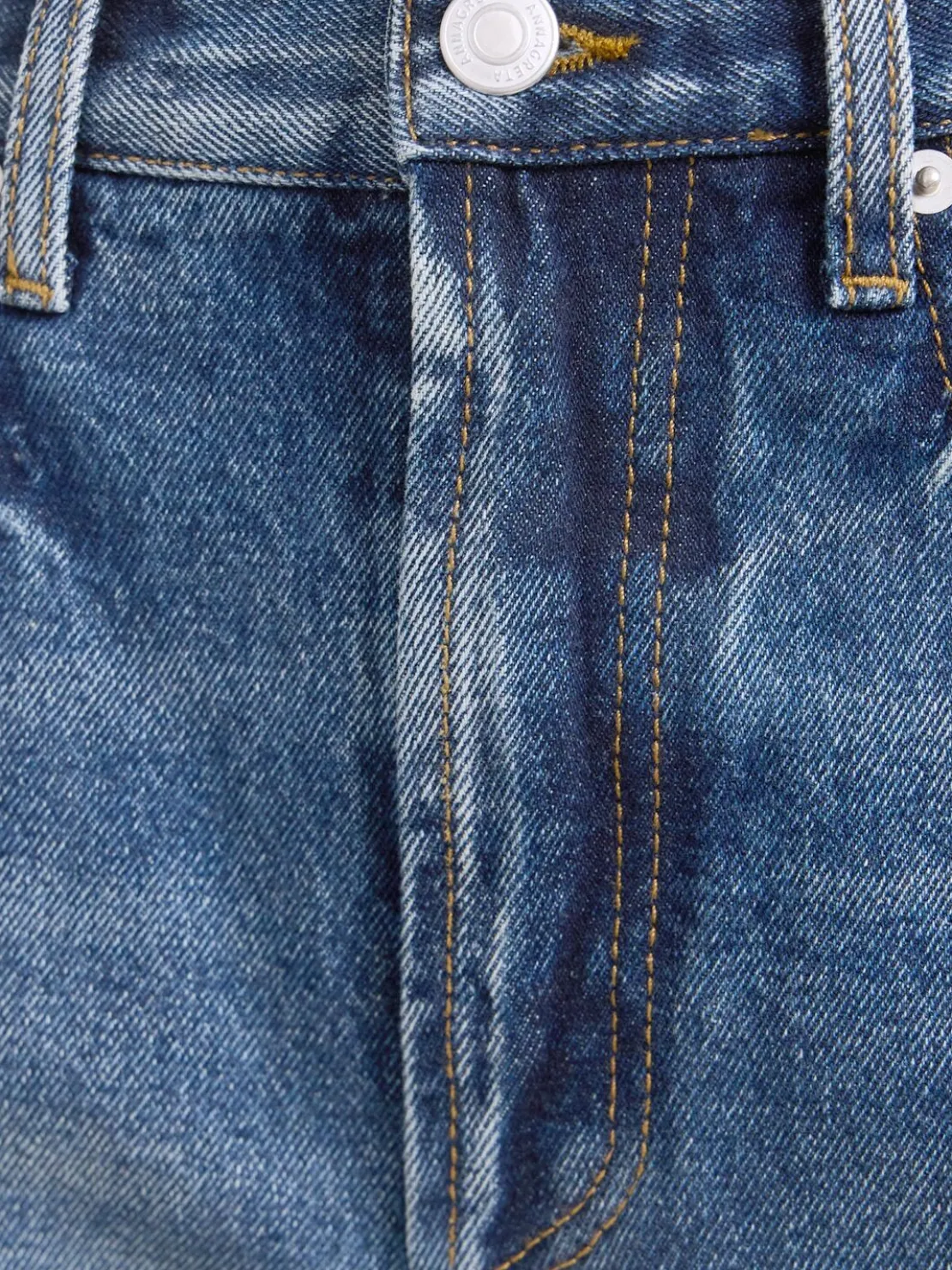 Jeans 5 tasche Clara in denim stonewash