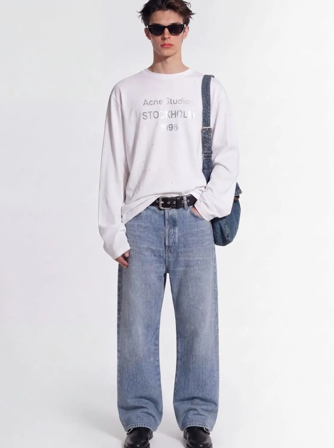 Jeans 2023 U Shimmy Dawn con strass
