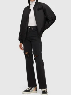 Jeans vita alta loose fit 90’s in denim