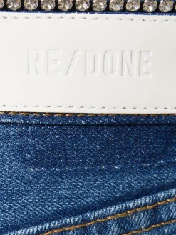 Jeans vita bassa loose fit in cotone