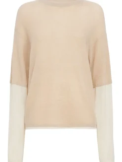 Kai double-layer cashmere sweater