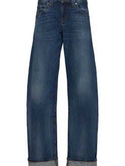 Karo straight leg denim jeans