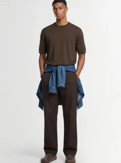 Knitted cotton t-shirt